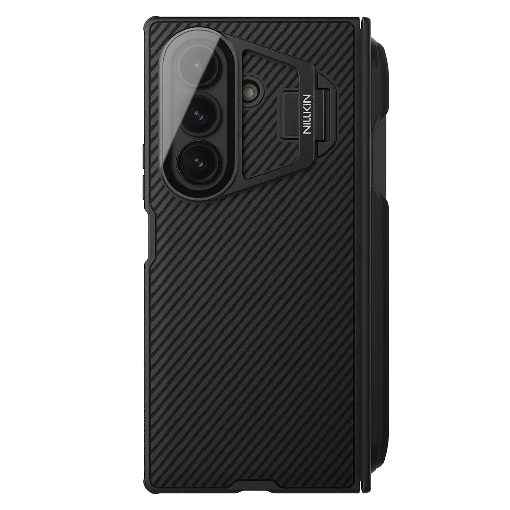 NILLKIN CamShield Prop Series For Samsung Galaxy Z Fold7 5G Case PC Phone Cover with Clear Camera Lid  /  Stylus Pen - 3