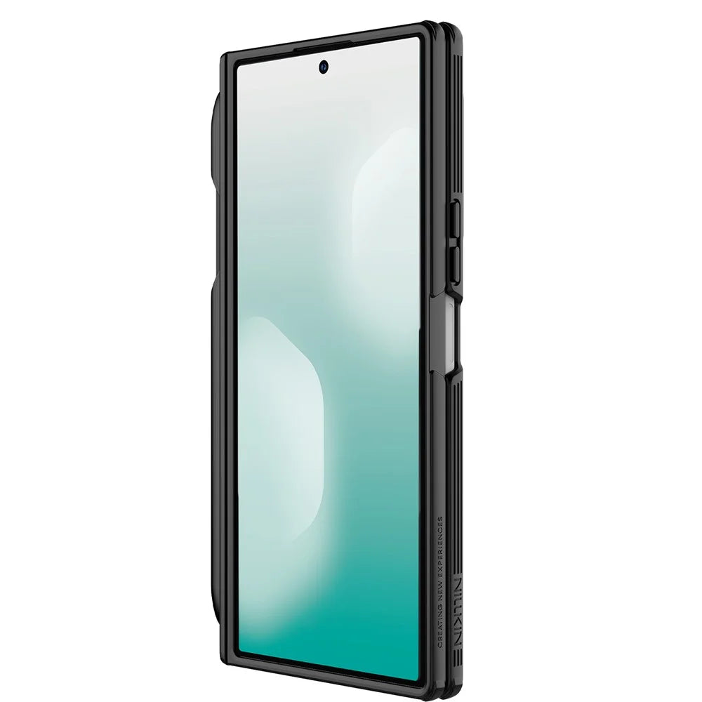 NILLKIN CamShield Prop Magnetic Translucent Series For Samsung Galaxy Z Fold7 5G Case with Stylus Pen Clear Camera Lid PC Phone Cover - 5