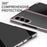 For Samsung Galaxy Z Fold7 5G Case Clear PC Electroplating Hard Phone Cover - Rose Gold - 6