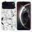 For iPhone 18 Pro Max / 17 Pro Max Case Marble Pattern Printing Soft TPU Phone Cover - White - 1