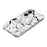 For iPhone 16 Case Marble Pattern Printing Soft TPU Phone Cover - White - 3