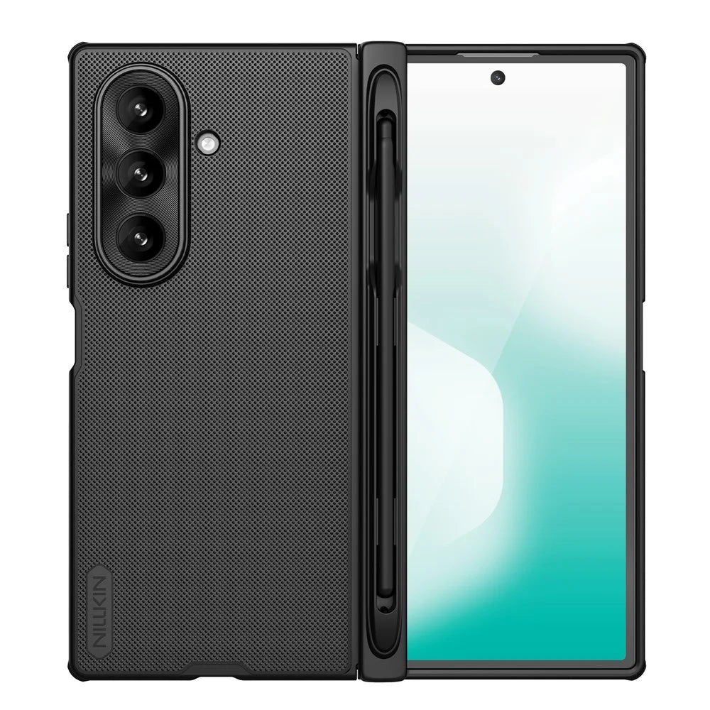 NILLKIN Super Frosted Shield Fold for Samsung Galaxy Z Fold7 5G Case PC Matte Phone Cover with Stylus Pen - 1