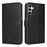 For Samsung Galaxy A16 5G / A16 4G Stand Case Shockproof Leather Wallet Phone Cover - Black - 1