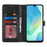 For Samsung Galaxy A16 5G / A16 4G Stand Case Shockproof Leather Wallet Phone Cover - Black - 2
