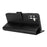 For Samsung Galaxy A16 5G / A16 4G Stand Case Shockproof Leather Wallet Phone Cover - Black - 3