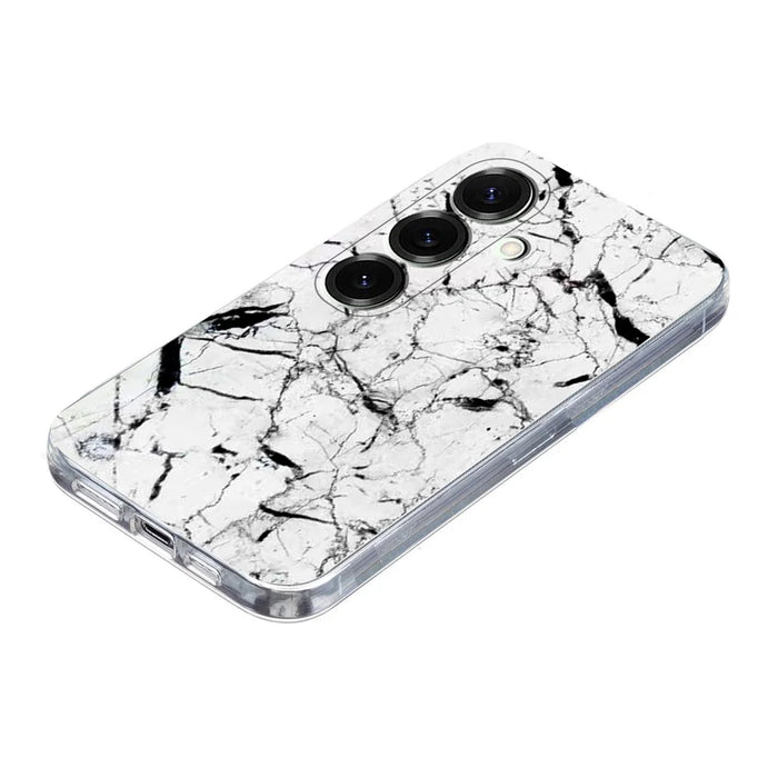For Samsung Galaxy A05s 4G Case Marble Pattern Printing Soft TPU Phone Cover - White - 3