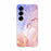 For Samsung Galaxy A34 5G Case Marble Pattern Printing Soft TPU Phone Cover - Pink - 2