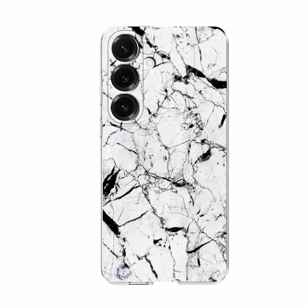 For Samsung Galaxy A14 5G / A14 4G Case Marble Pattern Printing Soft TPU Phone Cover - White - 2