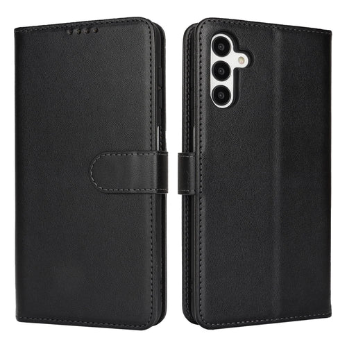 For Samsung Galaxy A54 5G Stand Case Shockproof Leather Wallet Phone Cover - Black - 1
