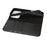 For iPhone 18 Pro / 17 Pro Case Crazy Horse Texture Split Leather Wallet Phone Cover - Black - 6