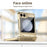 For Samsung Galaxy Z Flip7 FE 5G  /  Flip6 5G Case Hard PC Wing Frame Design Back Phone Cover - Gold - 3