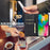 LC.IMEEKE L1 Series for iPhone 17 Case PU Leather Wallet Stand Protective Phone Cover - Black - 5