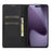 LC.IMEEKE L1 Series for iPhone 18 Pro Max / 17 Pro Max Case PU Leather Wallet Stand Protective Phone Cover - Black - 2