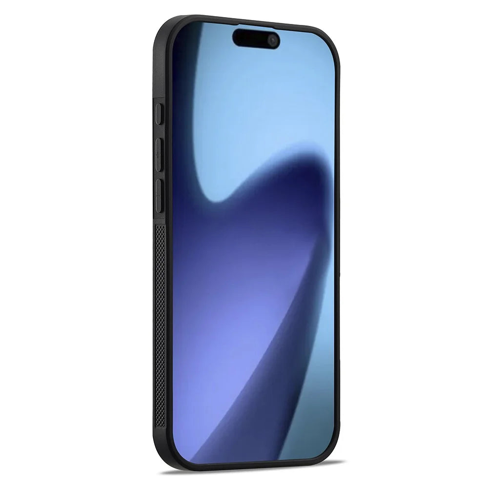 LC.IMEEKE For iPhone Air Case Carbon Fiber Texture Leather + TPU + EVA Phone Cover - 6