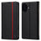 LC.IMEEKE For iPhone 17 Wallet Case Carbon Fiber Texture Leather Phone Cover - Vertical Stripe - 1