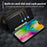 LC.IMEEKE For iPhone 17 Wallet Case Carbon Fiber Texture Leather Phone Cover - Vertical Stripe - 4