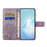 For iPhone Air Case PU Leather Owl Tree Imprinted Wallet Phone Cover with Strap - Purple - 3