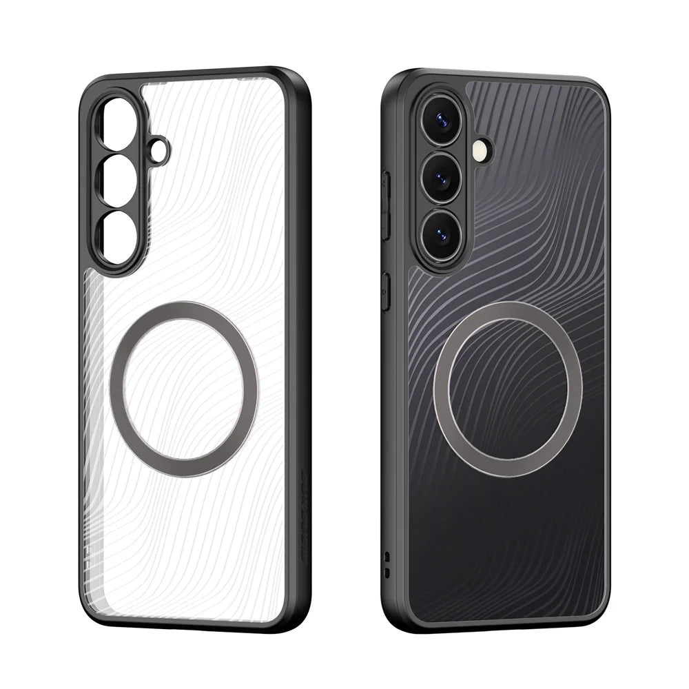 DUX DUCIS For Samsung Galaxy S25 FE Case  Aimo Series Magnetic Case PC+TPU Slim Cover (REACH Certification) - Black - 2