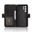 For Oukitel C1 Pro / Oukitel C1 Leather Case Phone Wallet Cover with Multiple Card Slots - Black - 5