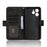 For TECNO Spark 40 4G Leather Case Phone Wallet Cover with Multiple Card Slots - Black - 5