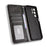 For Oukitel C1 Pro / Oukitel C1 Leather Case Wallet Stand Retro Texture Phone Cover - Black - 5
