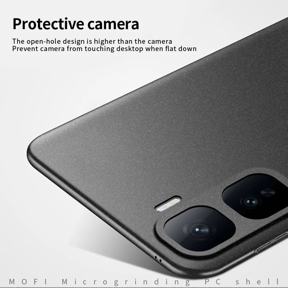 MOFI For vivo iQOO Neo10 Pro+ 5G PC Case  Shield Matte Series Slim Fit Phone Cover - Black - 3