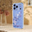 For iPhone 17 Pro Case Butterfly Floral Pattern Printing TPU Phone Back Cover - Violets - 5