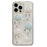 For iPhone 16 Pro Max Case Cute 3D Cloud Rhinestone Decor TPU+PC Phone Cover (Precise Lens Cutouts) - 1