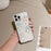 For iPhone 15 Pro Max Case Cute 3D Cloud Rhinestone Decor TPU+PC Phone Cover (Precise Lens Cutouts) - 2