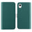For Samsung Galaxy A22e Candy Color PU Leather Protective Case Litchi Texture Phone Stand Wallet Cover - Dark Green - 1