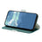 For Samsung Galaxy A22e Candy Color PU Leather Protective Case Litchi Texture Phone Stand Wallet Cover - Dark Green - 2