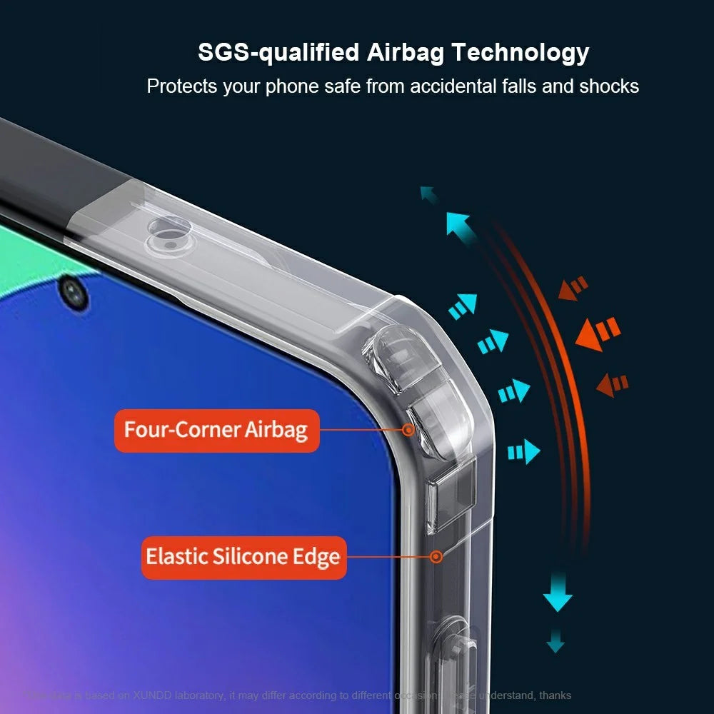 XUNDD For Samsung Galaxy F56 5G / M56 5G Case Dropproof TPU + Acrylic Clear Back Phone Cover - 5