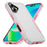For iPhone 17 Case PC + TPU Military Grade Drop Protective Phone Cover - White + Pink - 1