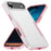 For iPhone Air Case PC + TPU Military Grade Drop Protective Phone Cover - White + Pink - 1