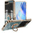 For Samsung Galaxy Z Flip5 5G Case Precise Cutouts 6D Electroplating TPU Phone Cover with Ring Holder - Grey - 1