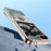 For Samsung Galaxy Z Flip5 5G Case Precise Cutouts 6D Electroplating TPU Phone Cover with Ring Holder - Grey - 3