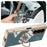 For Samsung Galaxy Z Fold6 5G Case Precise Cutouts 6D Electroplating TPU Phone Cover with Ring Holder - Grey - 2