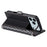 For iPhone 18 Pro Max / 17 Pro Max Leather Case Rhombus Texture Wallet Stand Phone Cover with Wrist Strap - Black - 4