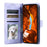 For iPhone 17 Case Imprinted Totem Skin Feel Wallet Leather Phone Cover with Hand Strap - Purple - 2