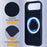 For iPhone Air Case Compatible with MagSafe Anti-Drop Liquid Silicone Phone Cover - Dark Blue - 7
