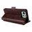 For Asus Zenfone 12 Ultra 5G Leather Case Magnetic Closure Wallet Stand Phone Cover with Crossbody Strap - Brown - 4