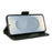 For Samsung Galaxy S25 Leather Case Magnetic Closure Wallet Stand Phone Cover with Crossbody Strap - Green - 3