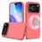 For iPhone 18 Pro / 17 Pro Case Compatible with MagSafe Anti-Drop Liquid Silicone Phone Cover - Hot Pink - 1