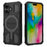 BIBERCAS J-16 Series For iPhone 16 Case Compatible with MagSafe Anti Drop TPU + PC Phone Cover - Black - 1