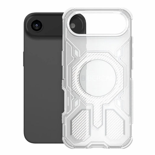 BIBERCAS J-16 Transparent Series For iPhone Air Case Compatible with MagSafe TPU + PC Phone Cover - Transparent - 2