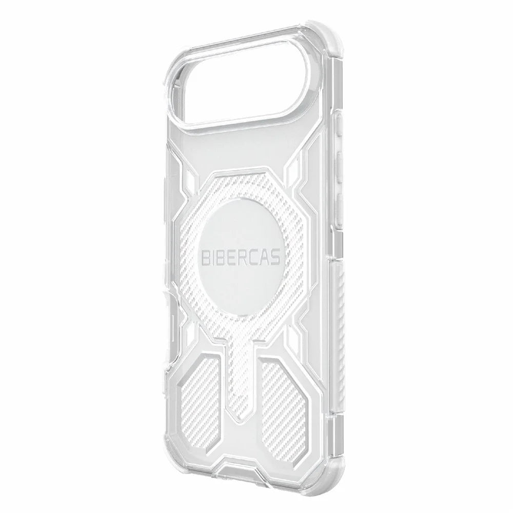 BIBERCAS J-16 Transparent Series For iPhone Air Case Compatible with MagSafe TPU + PC Phone Cover - Transparent - 4