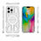 BIBERCAS J-16 Transparent Series For iPhone 16 Pro Max Case Compatible with MagSafe TPU + PC Phone Cover - Transparent - 7