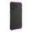 For iPhone 14 Pro Max Metal Frame Phone Case 3-Piece Design Hard PC Shockproof Protection Cover - Black  /  Purple - 2