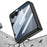 GKK For Samsung Galaxy Z Flip7 5G Magnetic Case Hinge Protection PC + Tempered Glass Slim Phone Cover - Silver - 7