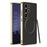 GKK For Samsung Galaxy S25 Ultra Case Electroplating PU + PC + TPU Phone Cover Support Wireless Charging - Carbon Fiber Texture - 1